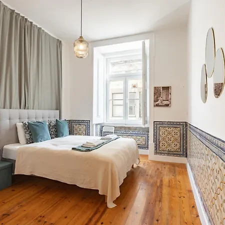아파트 Heart Of Stylish Sleeps 8 Wac 2 Bath 리스본